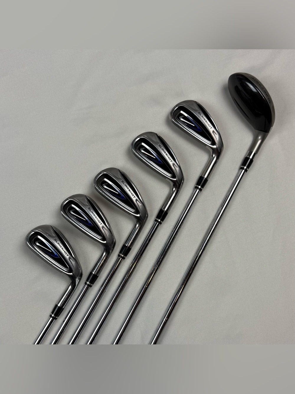 Nike Slingshot Iron Set 4H, 5-8, PW Uniflex Steel Shafts Right Handed